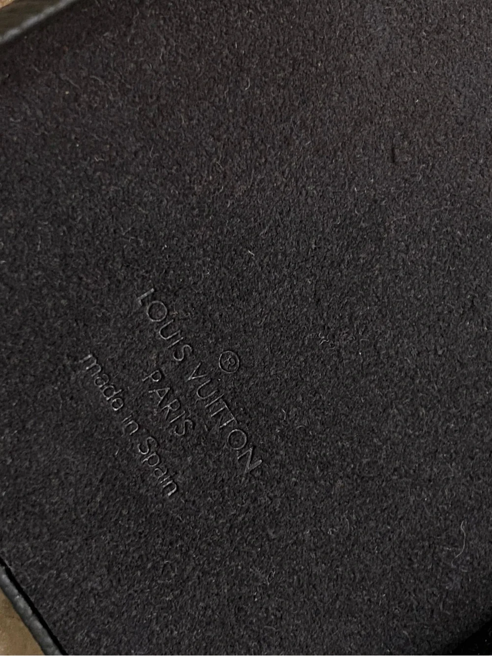 Louis Vuitton Black Monogram iPhone Case